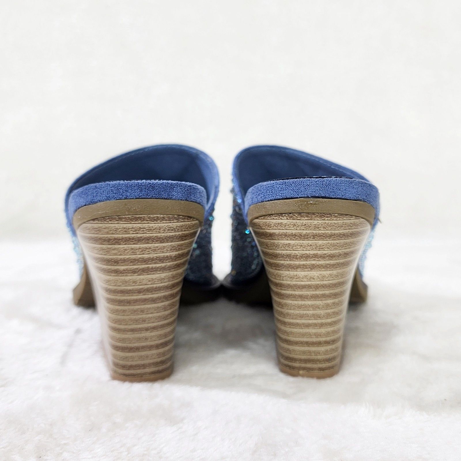 Other Vibes Western Cowgirl Denim Slip On Shoes Mules / Clogs Irid Size US 6 / IT 36 - 5 Thumbnail