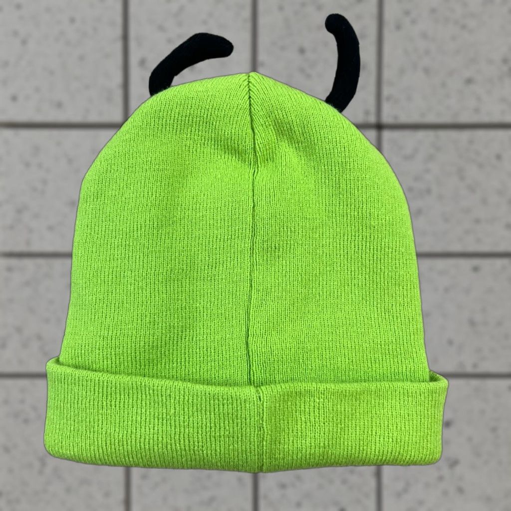 Vintage Winter Knit Green Beanie Hat One Size Nickelodeon Invader Zim User: Winter Knit Green Beanie Hat - Nickelodeon Invader Zim Size ONE SIZE - 1 Thumbnail