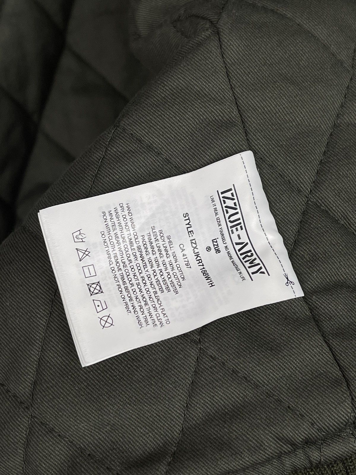 izzue Izzue X04 Army Patched Aviator Bomber Jacket Men’s Size L Size US L / EU 52-54 / 3 - 18 Thumbnail