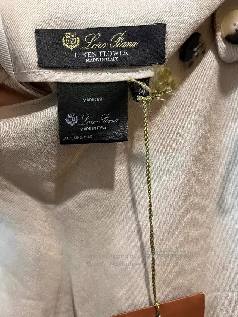 Loro Piana Loro Piana 2024 Linen Skirt Size 28" / US 6 / IT 42 - 4 Thumbnail