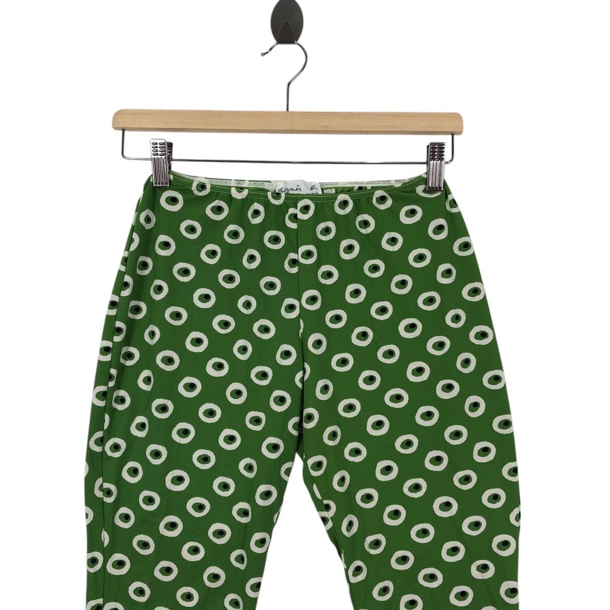 agnes b. Designer AGNES B HOMME PARIS Made in Japan Polkadot Legging Size 34" / US 12 / IT 48 - 2 Thumbnail