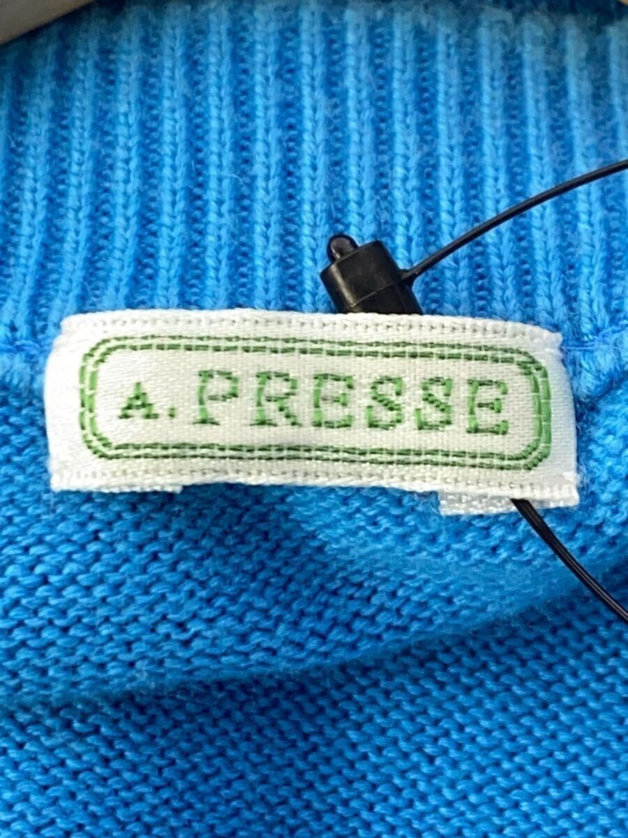 A.PRESSE Knit Sweater Size US L / EU 52-54 / 3 - 3 Thumbnail