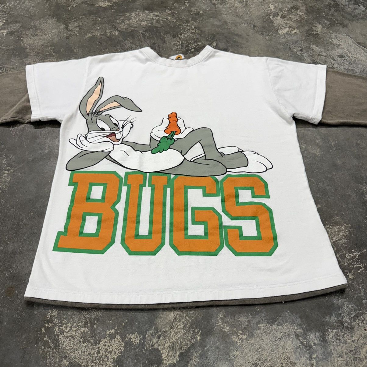 Warner Bros Vintage Looney Tunes Bugs Bunny Layered Long Sleeve Tee Size US M / EU 48-50 / 2 - 3 Thumbnail
