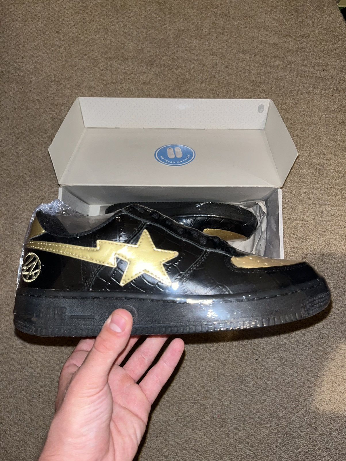 Bape Bape 24karats bapesta Size US 9 / EU 42 - 1 Thumbnail