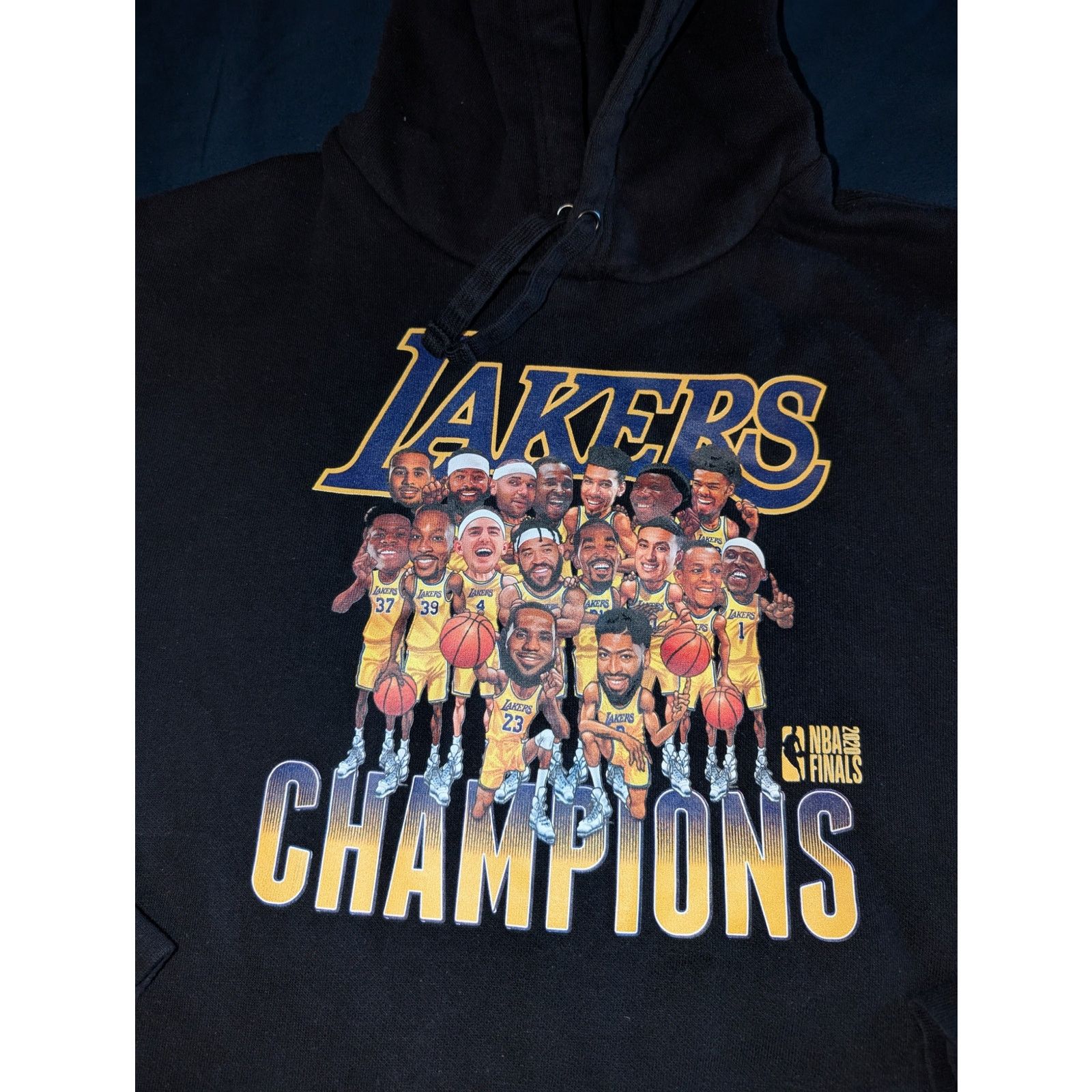 Champion 2020 Fanatics LA Lakers Finals Championship Hoodie Large Size US L / EU 52-54 / 3 - 1 Thumbnail