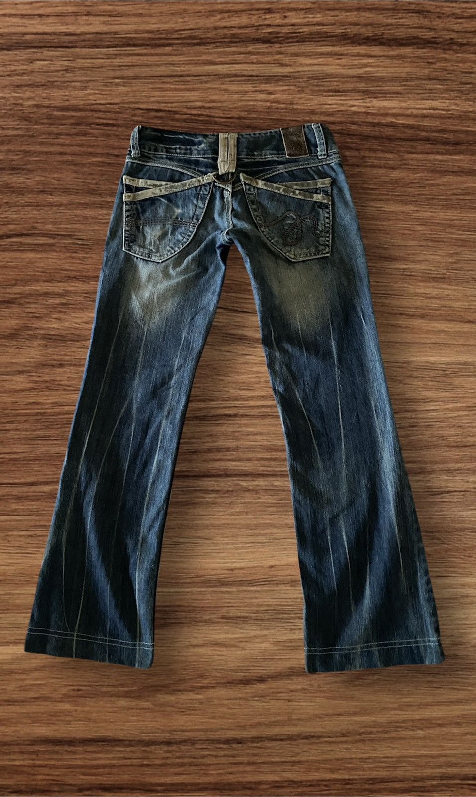 Japanese Brand Japanese Brand Red Pepper Jeans Distressed Denim Size US 29 - 2 Thumbnail