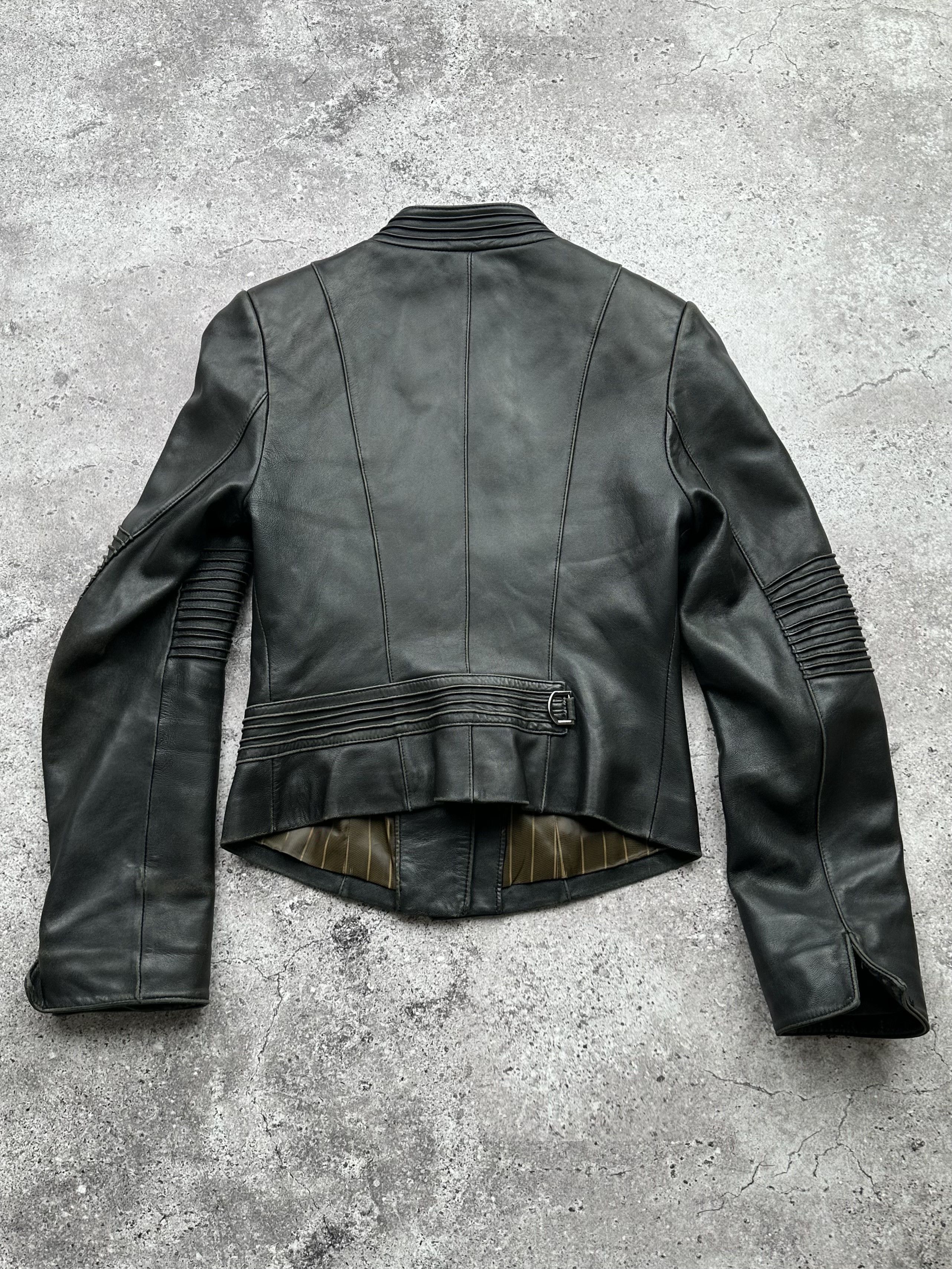 Japanese Brand Vintage Bondage Leather Jacket C422(V60)(E8) Size XS / US 0-2 / IT 36-38 - 9 Thumbnail