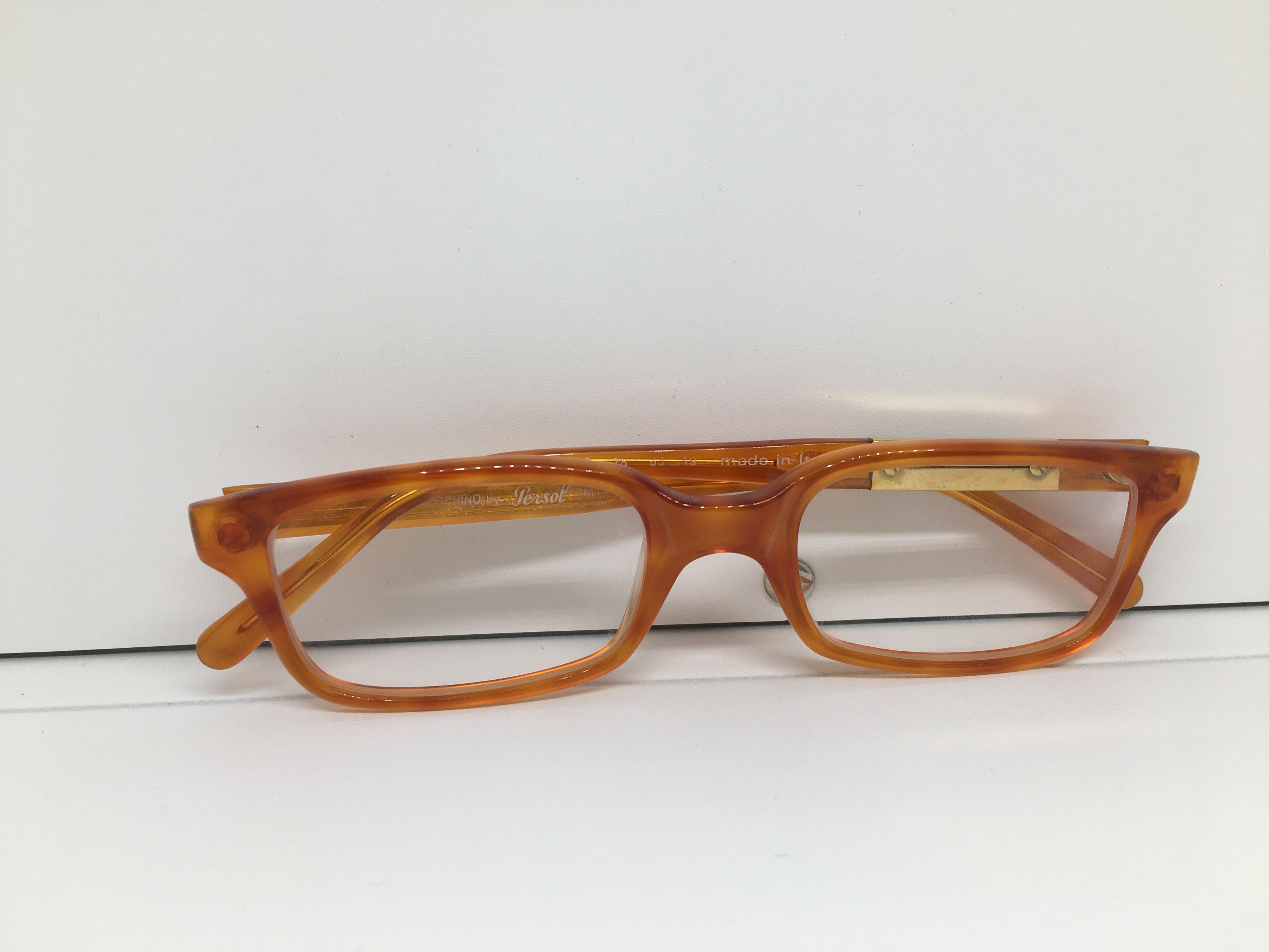 Moschino Vintage 80s Moschino by Persol Eyeglasses Frame Italy Size ONE SIZE - 8 Thumbnail