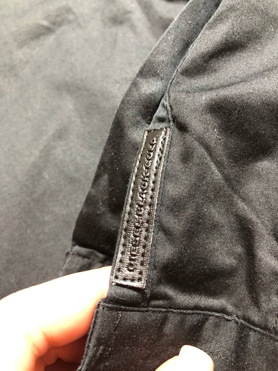 Diesel × Diesel Black Gold Diesel Black Gold Slim Fit Black Dress Shirt Size US S / EU 44-46 / 1 - 3 Thumbnail