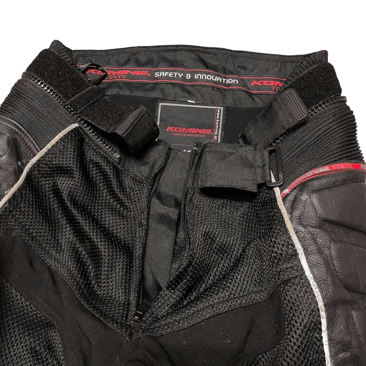 Kadoya Vintage Komine Racing Safety & Innovation Leather Pant Size US 31 - 8 Thumbnail
