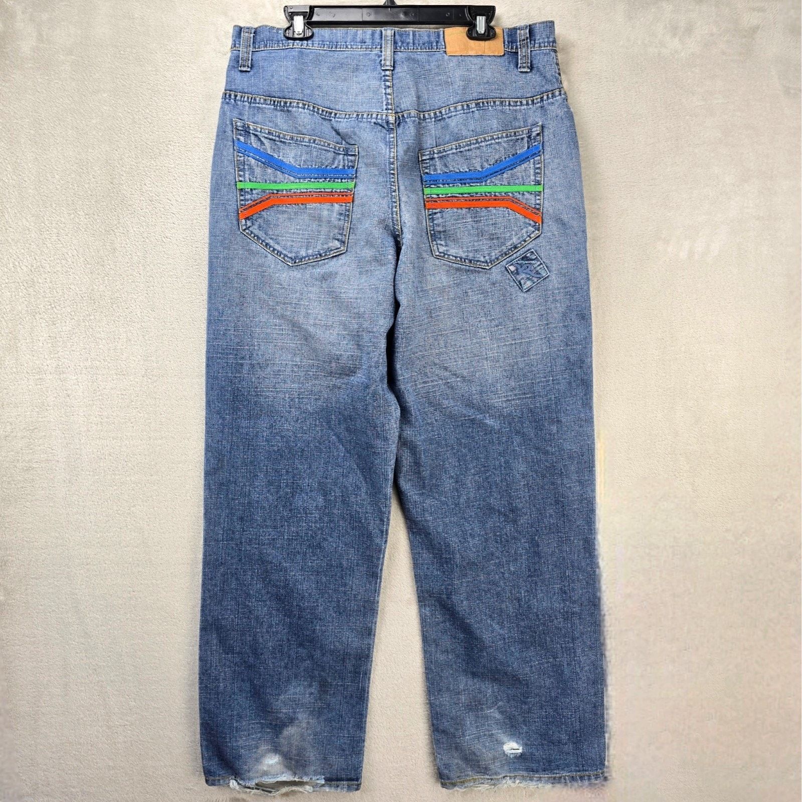 Rocawear Vintage Rocawear Jeans Mens 38 (Fits 36x31) Baggy Y2K Skater Size US 36 / EU 52 - 1 Thumbnail