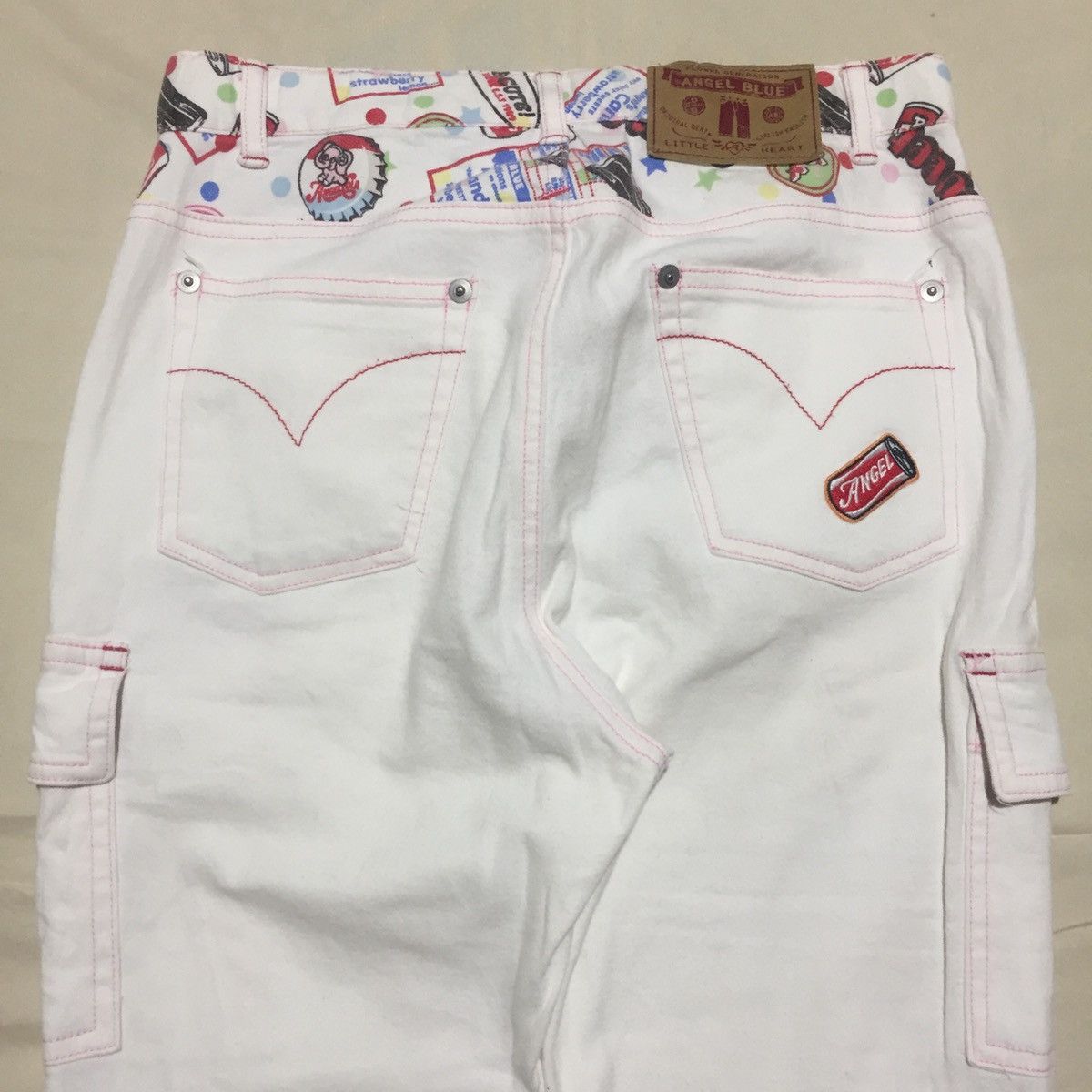Angel Blue Angel Blue Boot Cut Cargo Pants Size 27" / US 4 / IT 40 - 6 Thumbnail