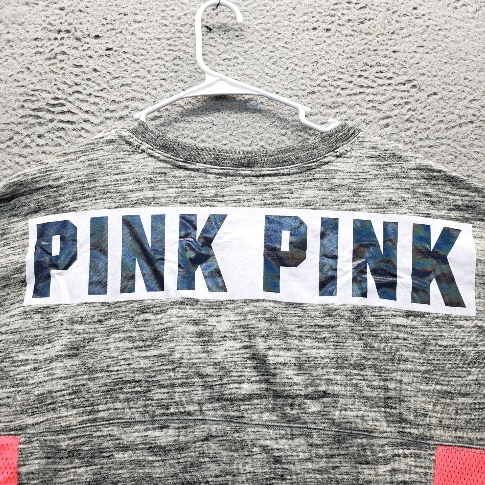 Victoria's Secret VINTAGE Victoria's Secret PINK Sweatshirt Womens S Multi Long Sleeve Crew Neck Pullover Size S / US 4 / IT 40 - 5 Thumbnail