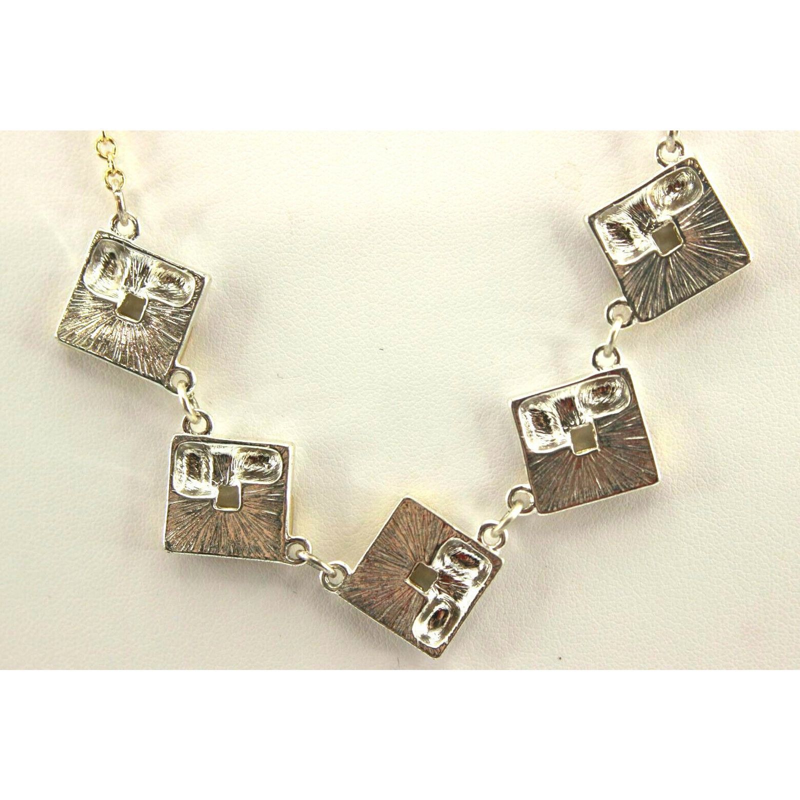 Other Liz Clayborne Mixed Metal Goldtone Silvertone Necklace Size ONE SIZE - 3 Thumbnail
