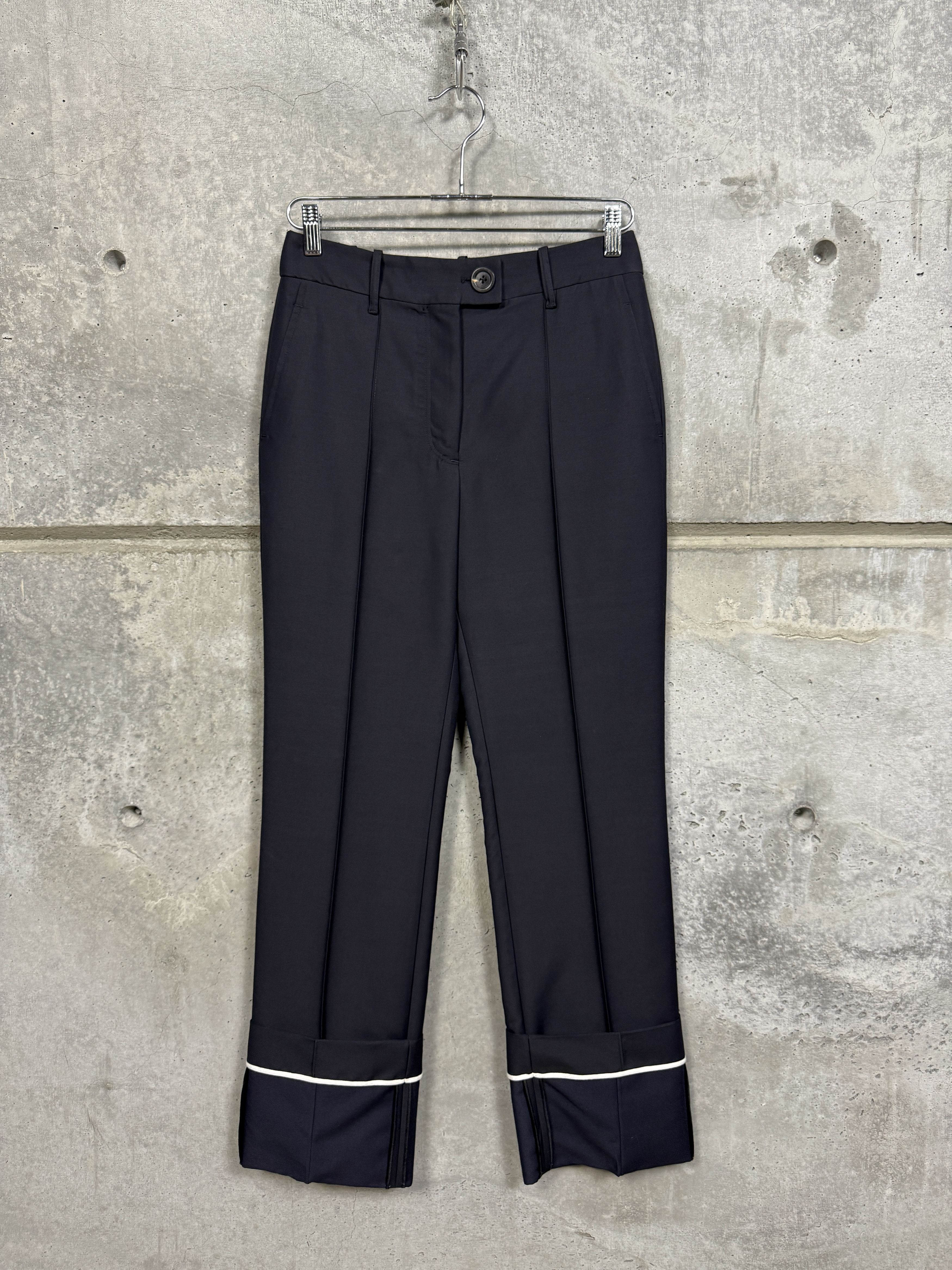 開店記念セール！ Peter Do】 Straight Leg Pants Black 36 パンツ