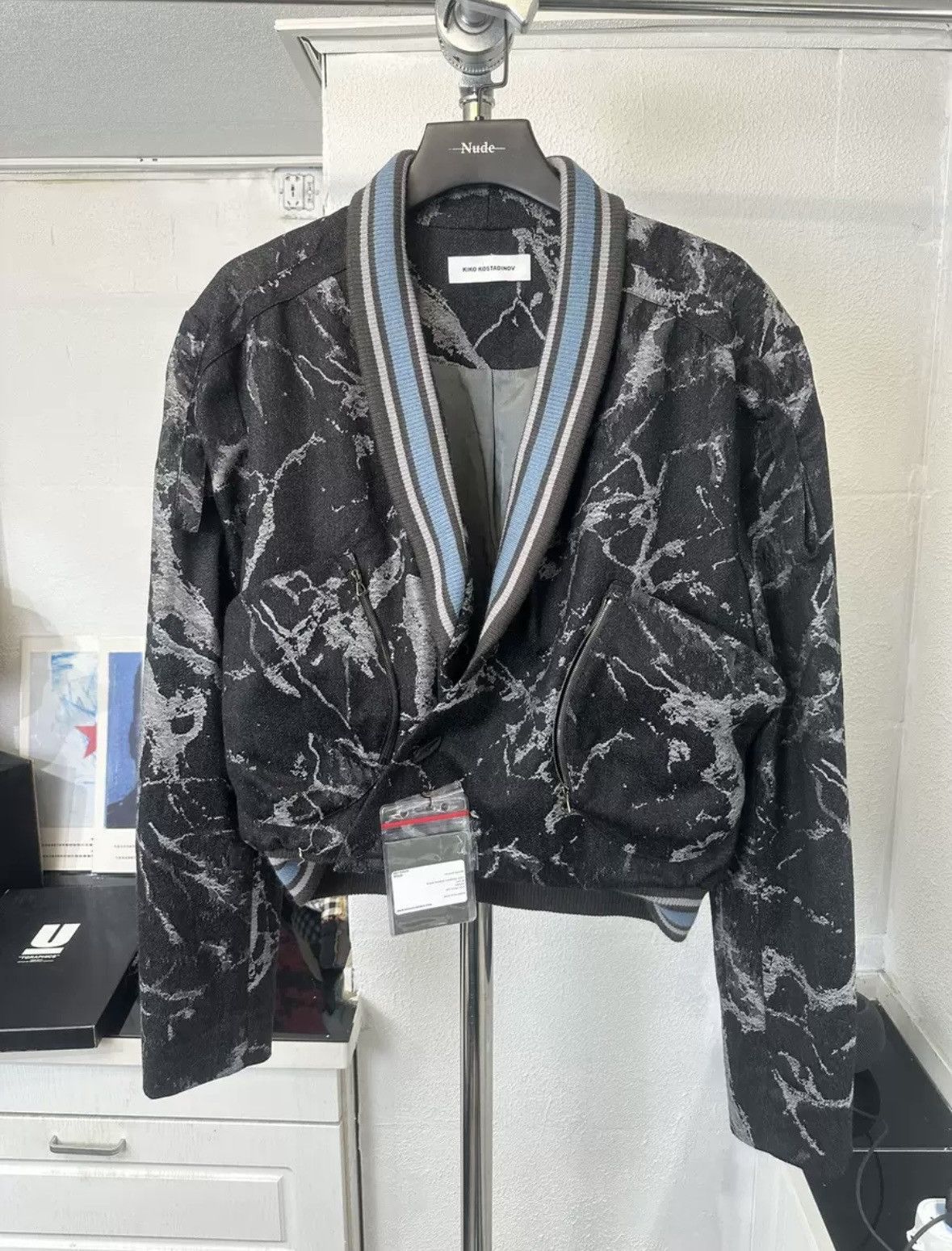 Kiko Kostadinov Kiko kostadinov marble suit Size 48R - 1 Thumbnail