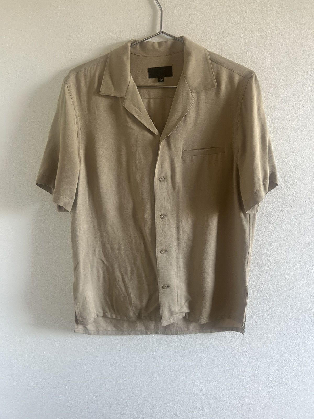 Other Nili Lotan Cody Camp Collar Cotton Twill Shirt Size US S / EU 44-46 / 1 - 2 Thumbnail