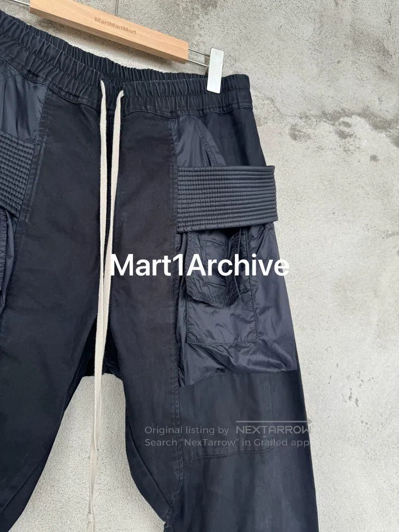 Rick Owens RICK OWENS size M Classic Black Double Ring Pants Size US 27 - 3 Thumbnail