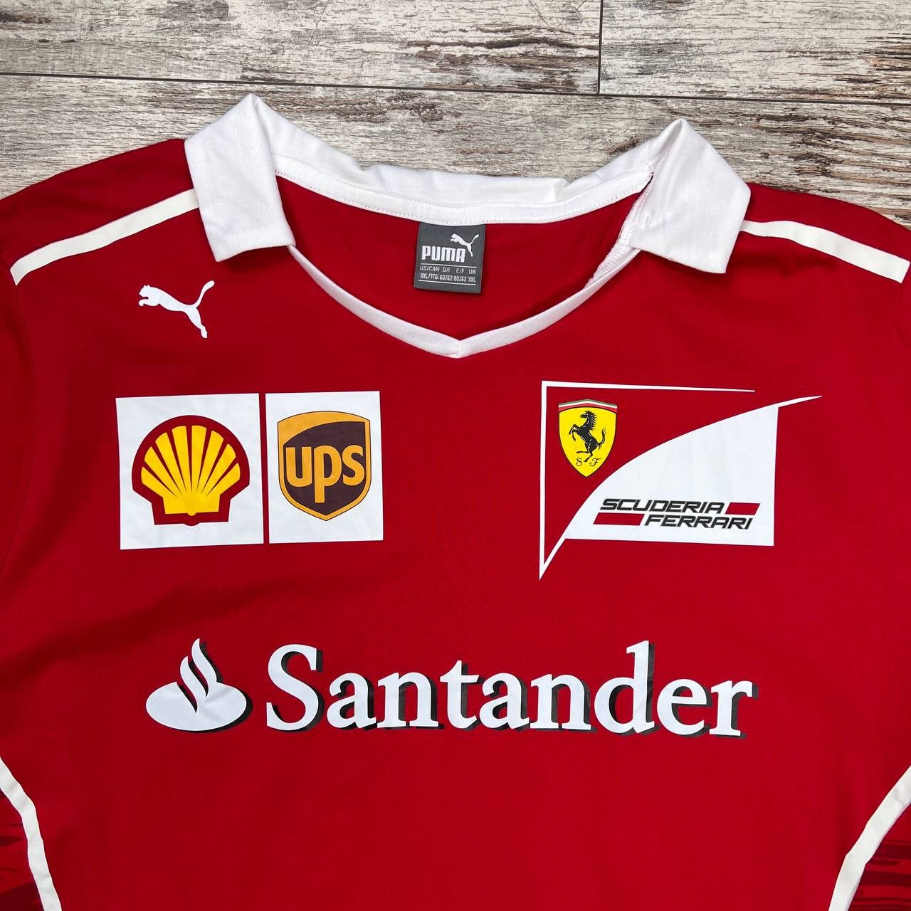 Ferrari × Puma PUMA FERRARI SCUDERIA Size 2XL Man T-Shirt Sport Vintage Size US XXL / EU 58 / 5 - 6 Thumbnail