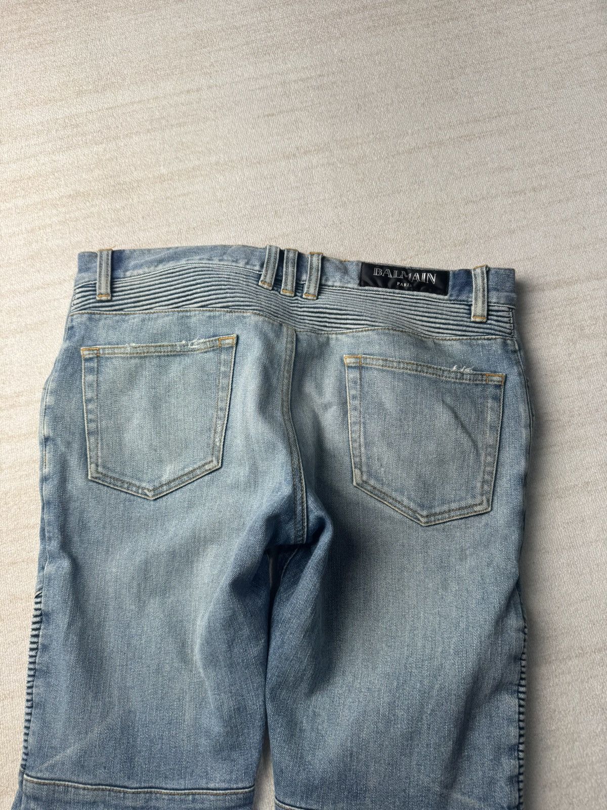 Balmain Biker jeans 32 Size US 32 / EU 48 - 8 Thumbnail