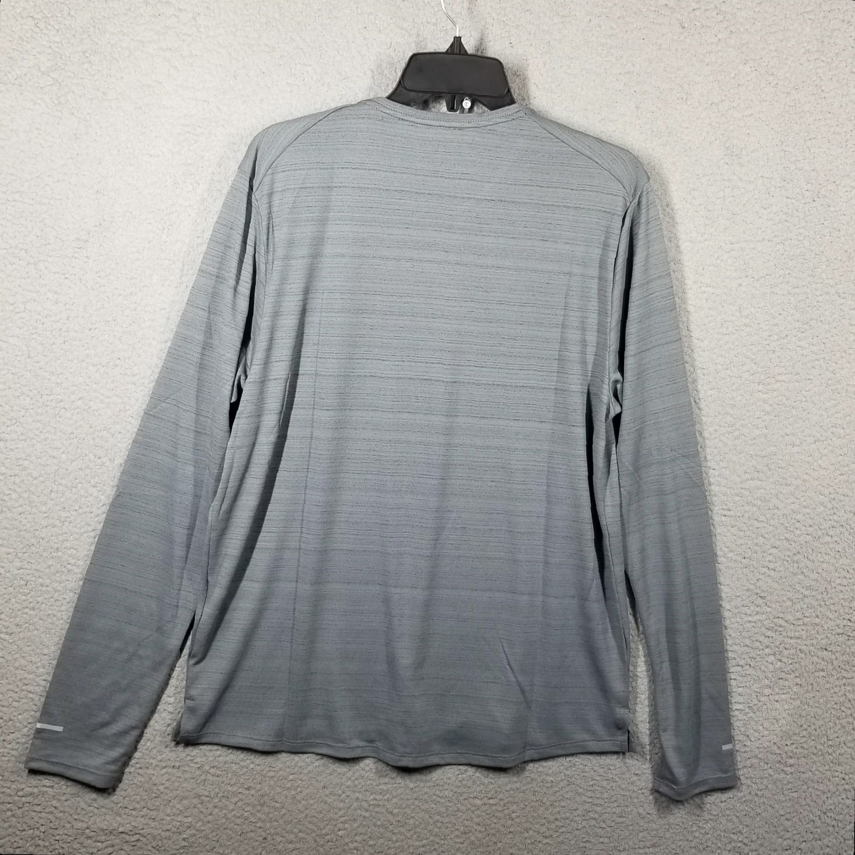Nike Nike Dri-FIT Miler Men's Long Sleeve Top Training Nike Running Gym Lightweight Top Size US M / EU 48-50 / 2 - 2 Thumbnail