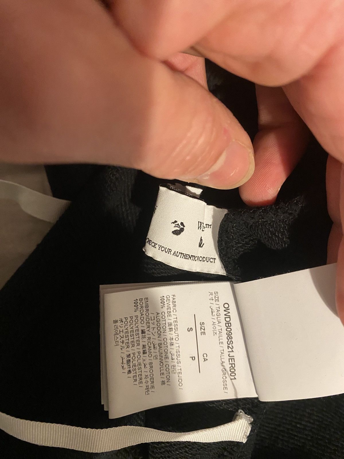 Off-White Arrows print sweatshirt dress Size S / US 4 / IT 40 - 5 Thumbnail