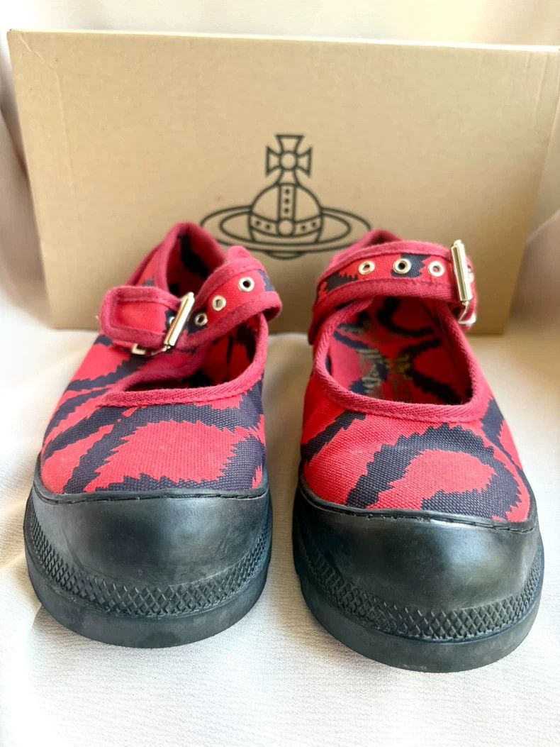 Vivienne Westwood Vivienne Westwood Black and red pirate Mary Jane flats Size US 7.5 / IT 37.5 - 7 Thumbnail