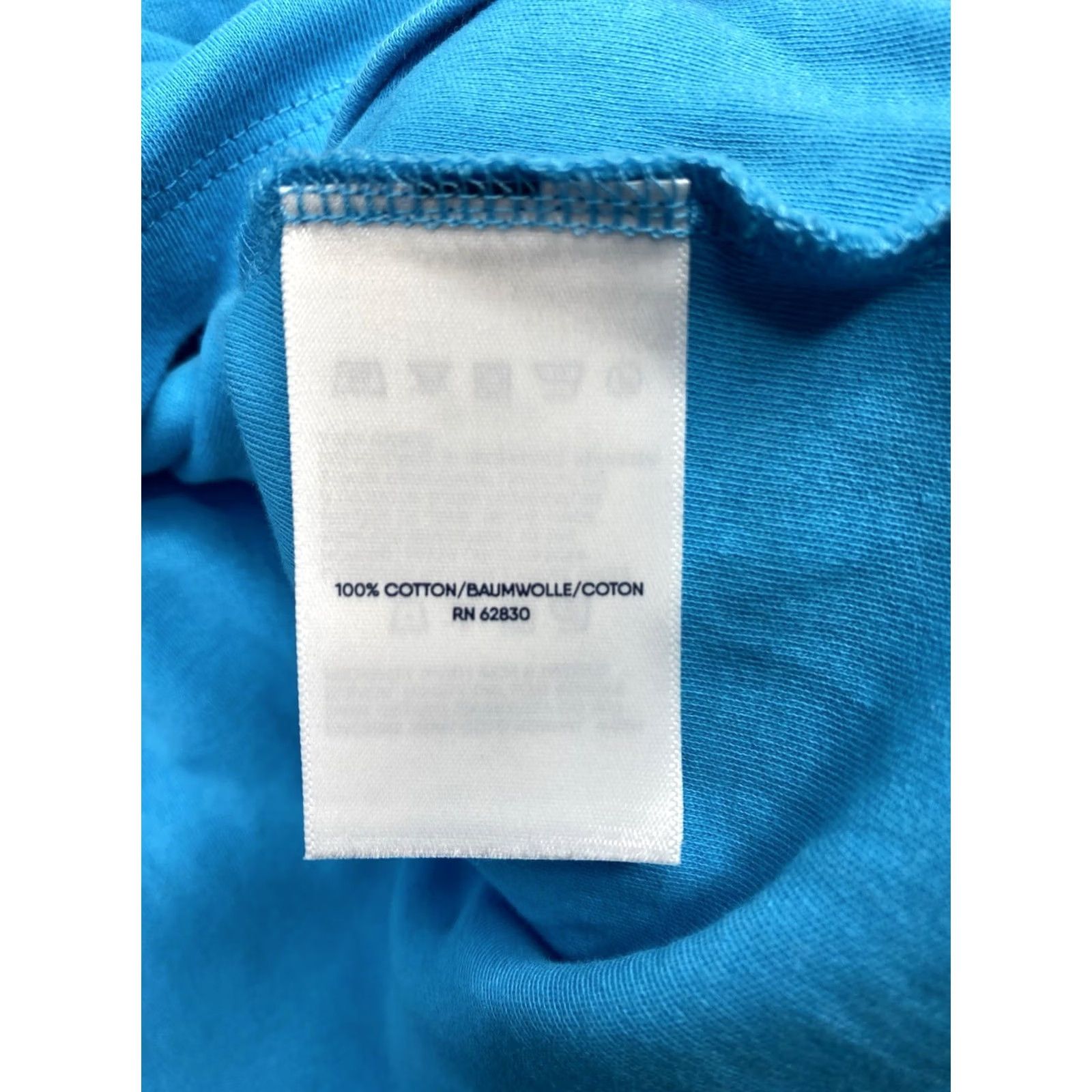 Lands' End Lands' End Woman Tank Top XL Blue 100% Cotton Sleeveless Scoop Neck Knit Pullover Casual Summer Spring Outdoor Size XL / US 12-14 / IT 48-50 - 4 Thumbnail