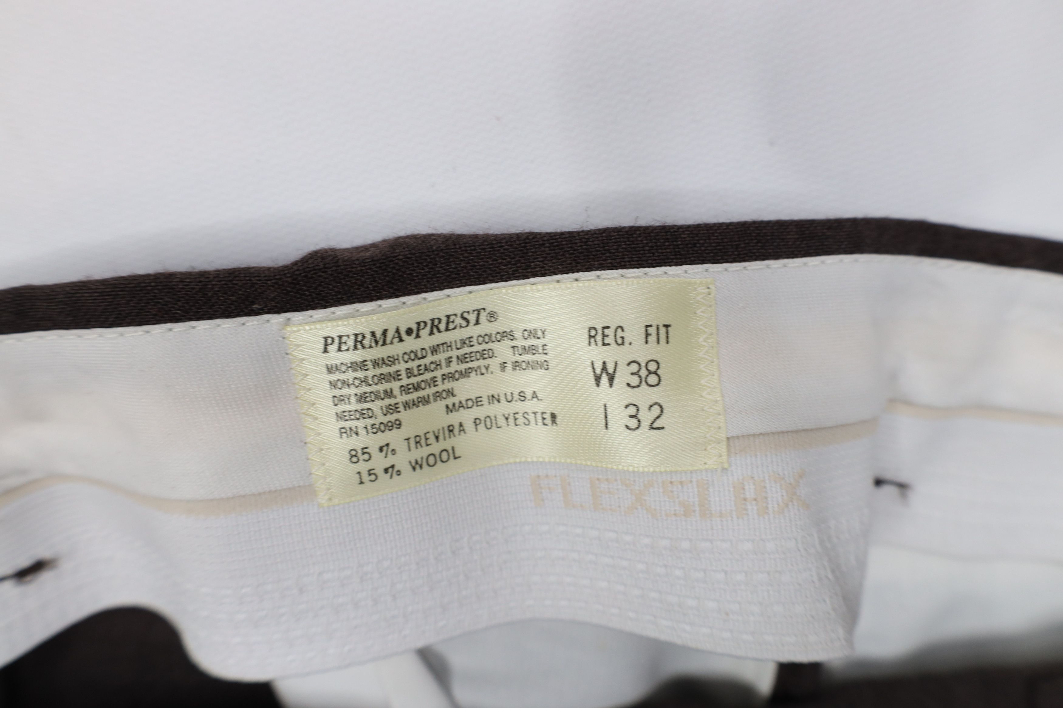 Vintage Deadstock Vintage 70s Streetwear Wide Leg Pants Brown USA Size US 38 / EU 54 - 9 Thumbnail