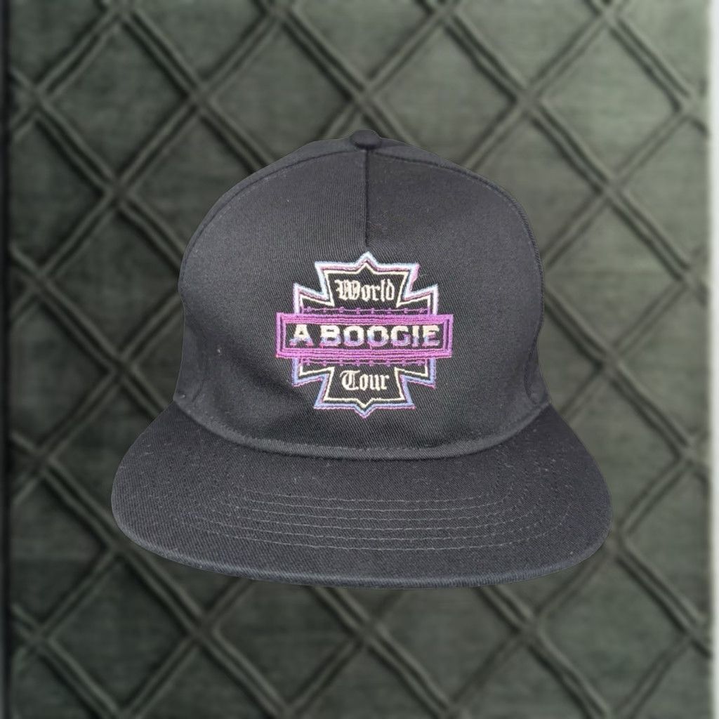 Vintage A Boogie Wit Da Hoodie World Tour Hat Snapback Black Men One Size Size US M / EU 48-50 / 2 - 1 Thumbnail