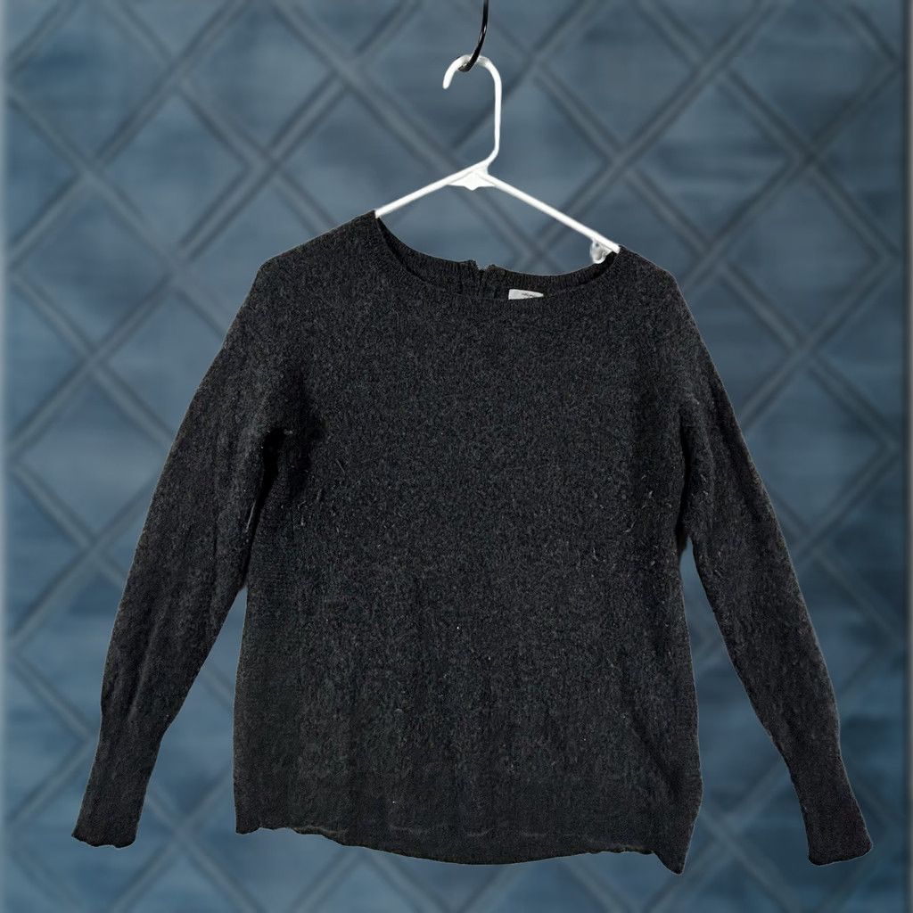 Vintage Halogen Sweater Long Sleeve Crew Neck Size M Gray Cashmere Office Academia Women Size M / US 6-8 / IT 42-44 - 1 Thumbnail