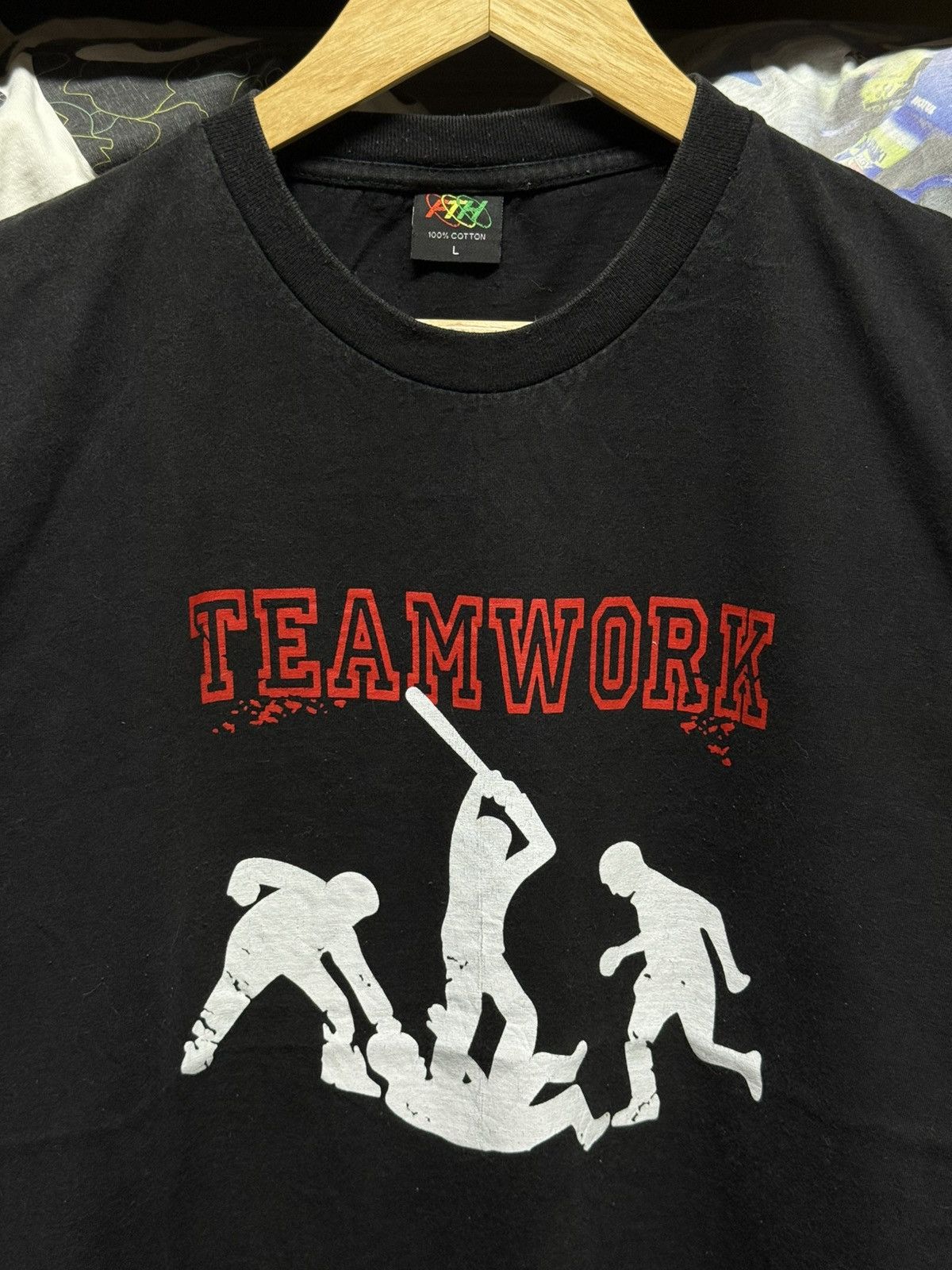 Other Explicit wording graphic teamwork tshirt acab Size US L / EU 52-54 / 3 - 2 Thumbnail