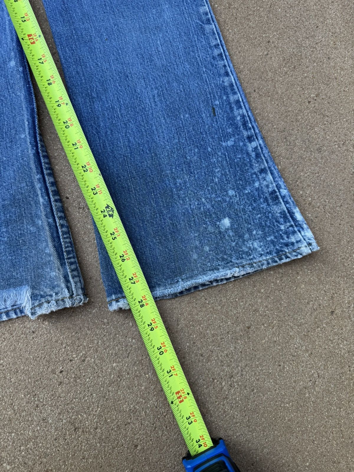 Levi's Vtg 70’s Levi’s 646 Orange Tab Bellbottom Flare Jeans 30x28 Size US 30 / EU 46 - 10 Thumbnail