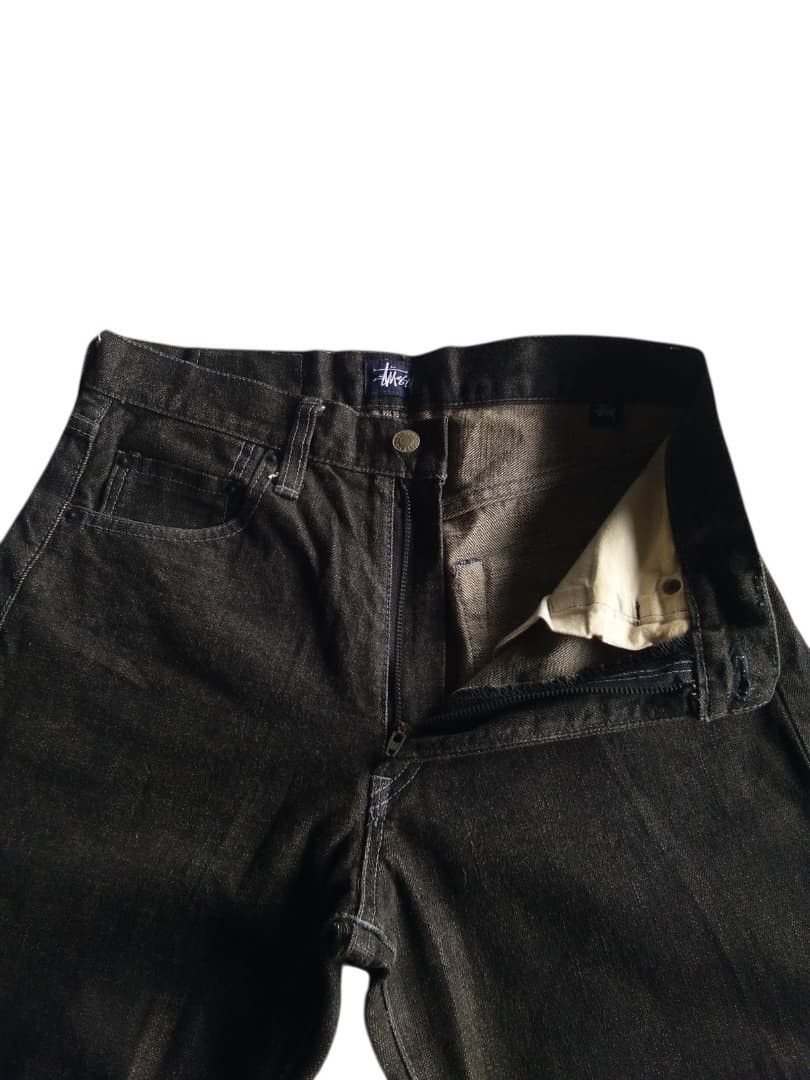 Stussy VINTAGE STUSSY SELVEDGE STREETWEAR DENIM Size US 30 / EU 46 - 13 Thumbnail