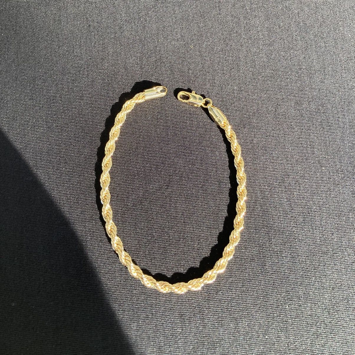 Other Gold Chain 14k Gold Rope Chain and Bracelet Set Size ONE SIZE - 6 Thumbnail