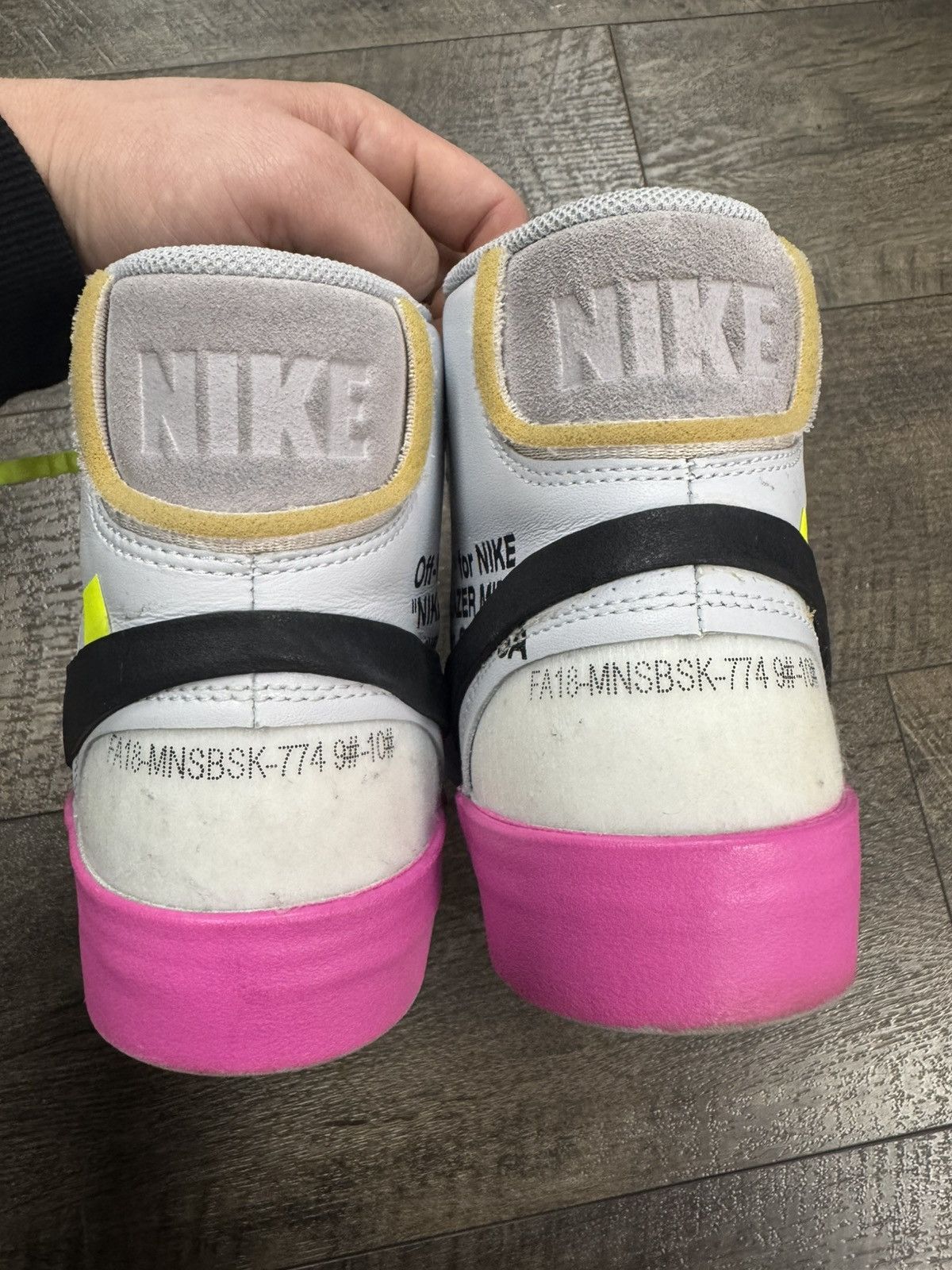 Nike × Off-White Serena Williams Blazer Studio Mid ‘Queen’ (10) Size US 10 / EU 43 - 6 Thumbnail