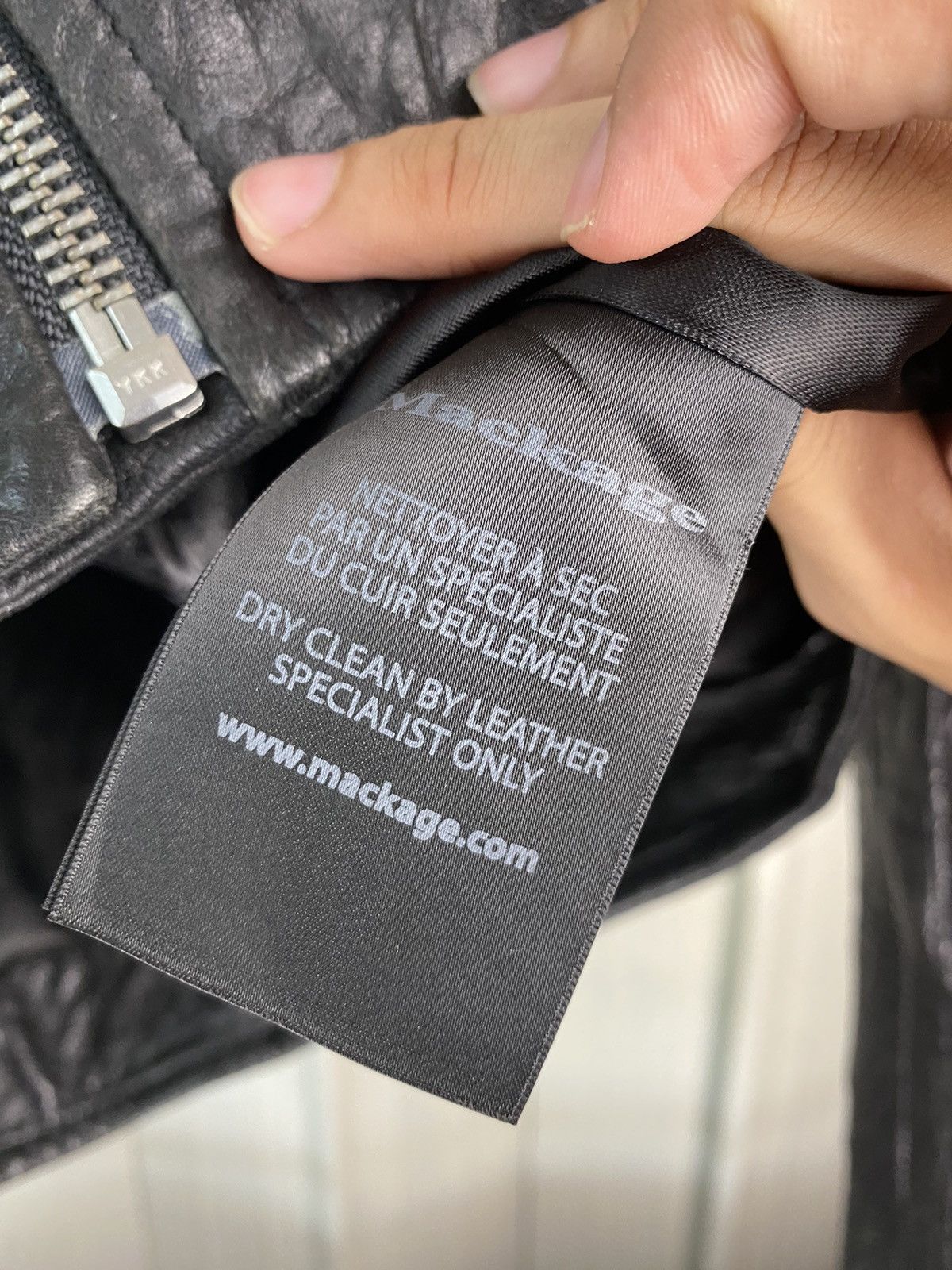 Mackage Mackage Pebbled Leather Jacket Size US XS / EU 42 / 0 - 8 Thumbnail