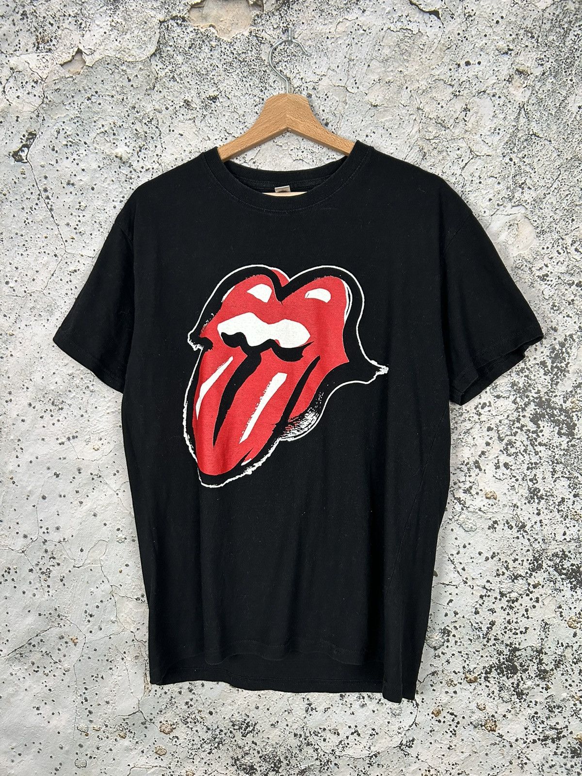 Band Tees Vintage The Rolling Stones Rock Band Tee Tour Graphic Rare Size US L / EU 52-54 / 3 - 1 Thumbnail