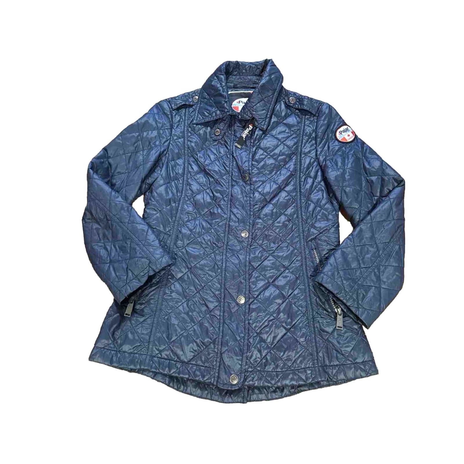 Pajar PAJAR CANADA DUPONT QUILTED Women'S Jacket Size Small - Black, Down Puffer, Nylon Shell, Faux Fur Trim, Zip Closure, Regular, Women Size S / US 4 / IT 40 - 2 Thumbnail