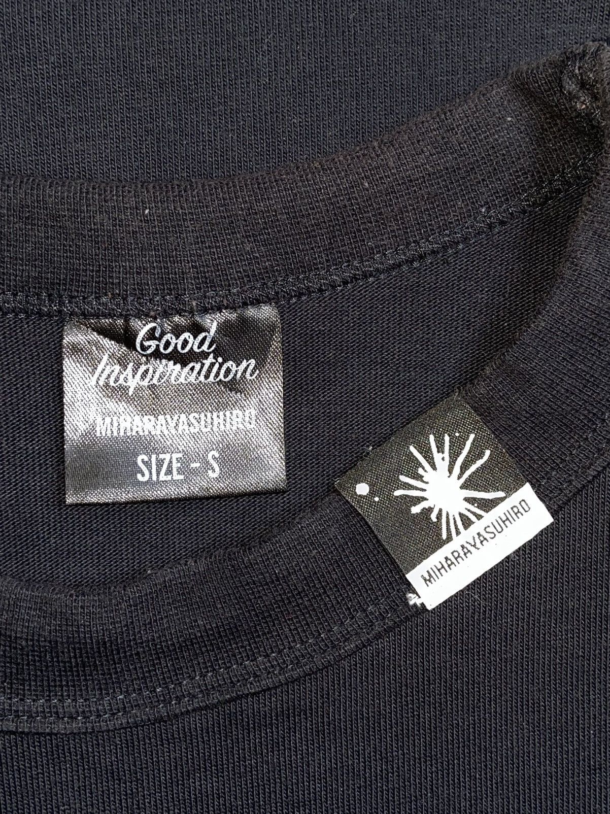 GU × Maison MIHARA YASUHIRO MIHARAYASUHIRO x GU Black T-shirt Size US M / EU 48-50 / 2 - 13 Thumbnail