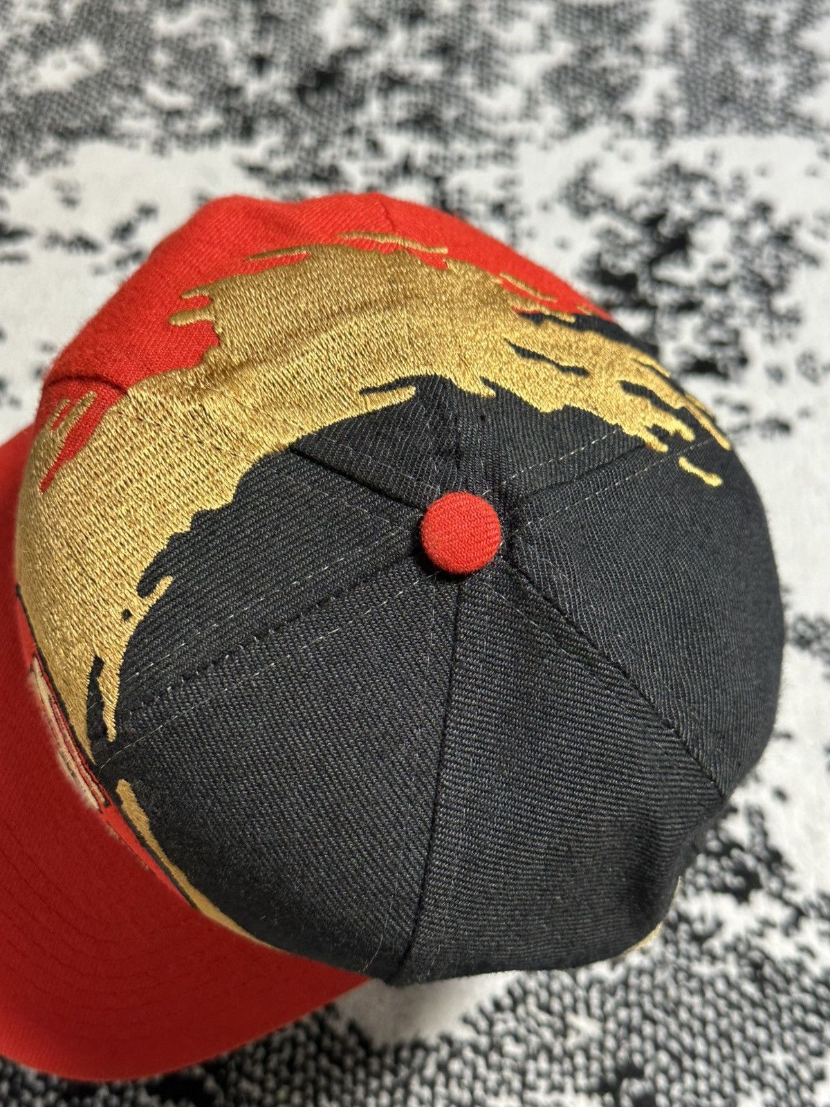 Logo Athletic Vintage NFL San Francisco 49ers Blackdome Splash 90s Hat Size ONE SIZE - 4 Thumbnail