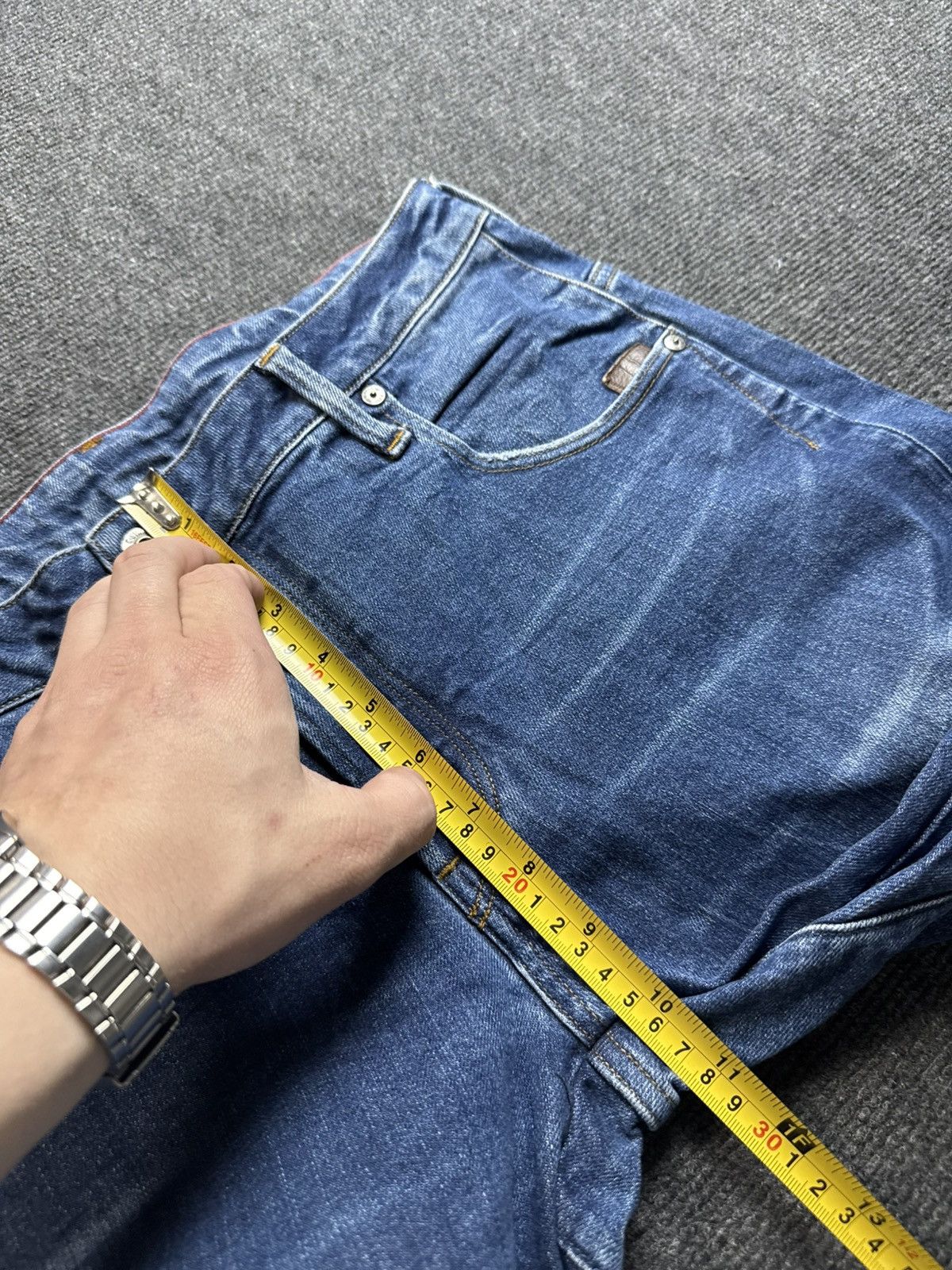 G-Star 00s Y2K G-Star RAW ARC 3D Slim Jeans W32 L34 Vintage Denim Size US 32 / EU 48 - 18 Thumbnail