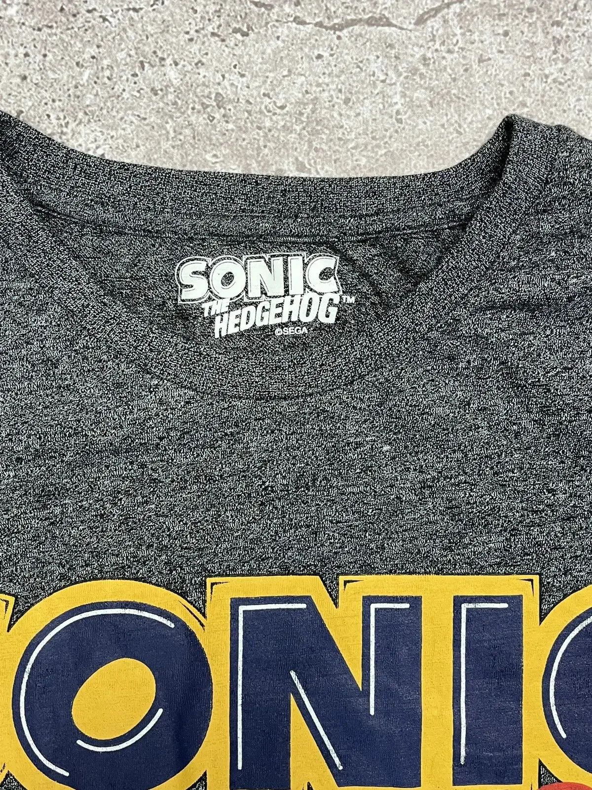 Nintendo × Vintage Sonic The Hedgehog Vintage Sega Game T Shirt Size US M / EU 48-50 / 2 - 3 Thumbnail