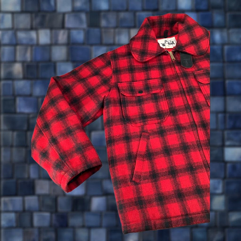 Vintage Vintage Woolrich Jacket Men 40 Red Buffalo Plaid Quilt Lined Hunting Heavyweight Size US XXS / EU 40 - 1 Thumbnail