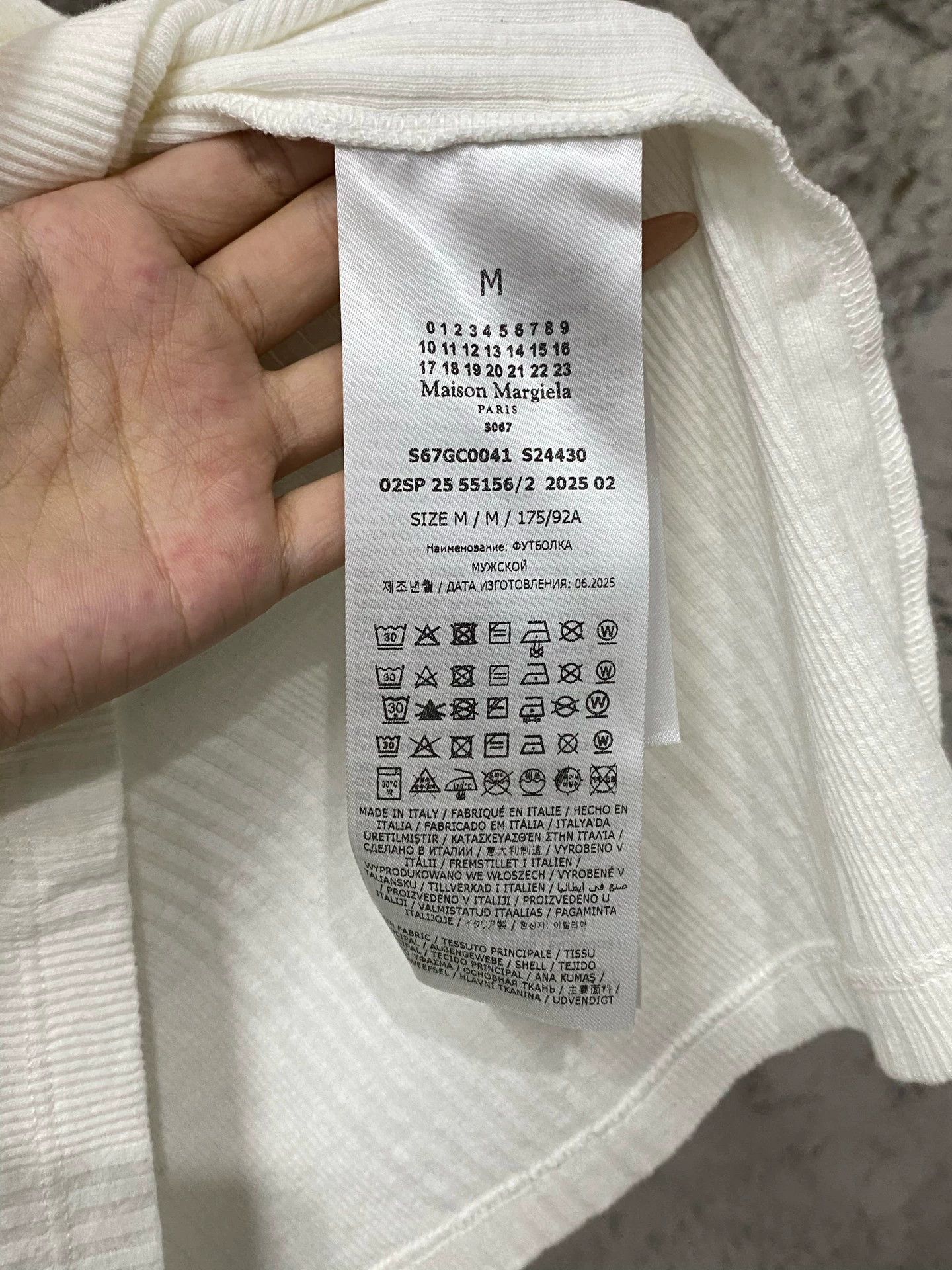 Maison Margiela Maison Margiela New Short Sleeve Tee Size M Size M / US 6-8 / IT 42-44 - 7 Thumbnail