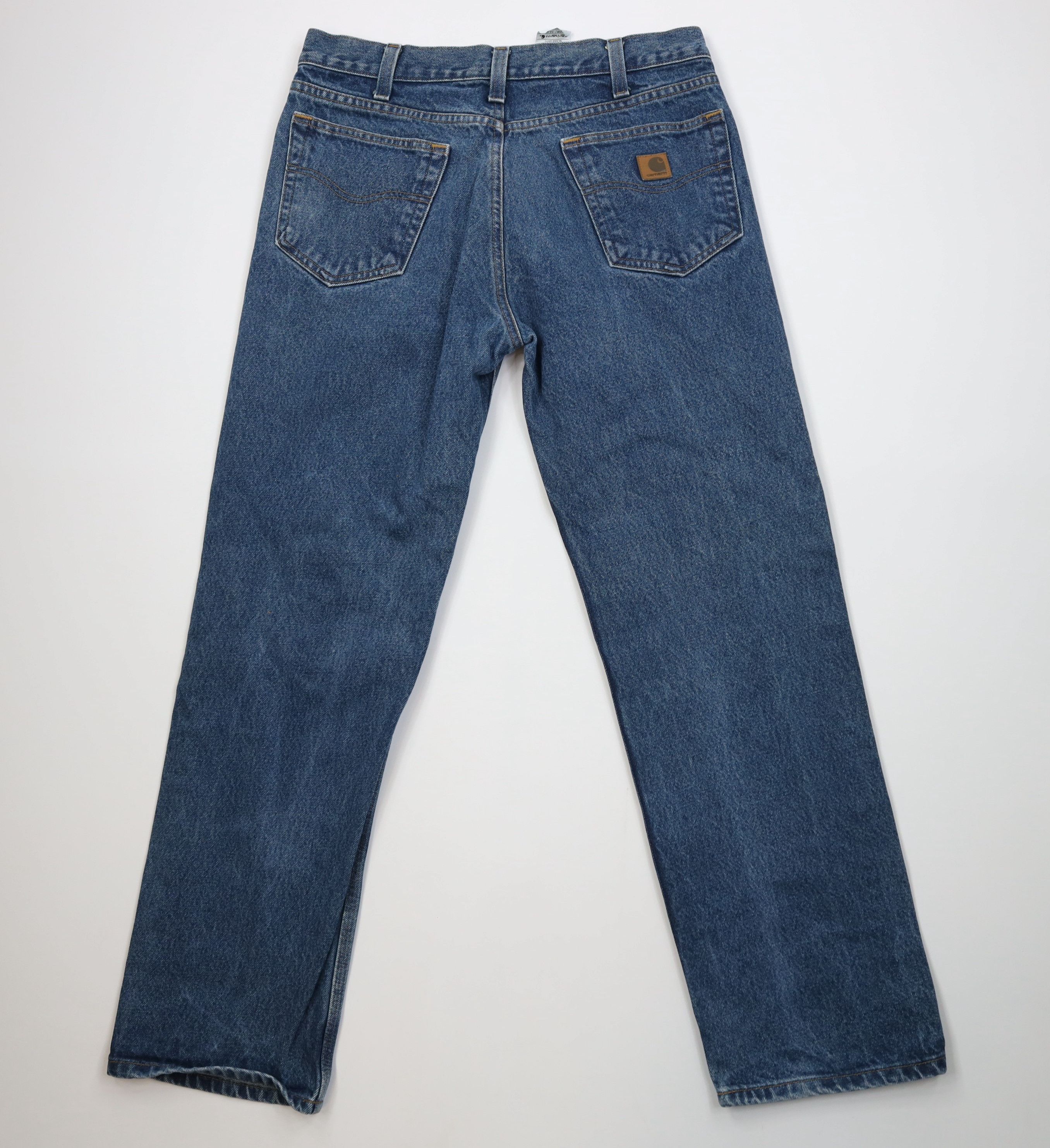 Carhartt Vintage Y2K Carhartt Spell Out Relaxed Fit Denim Jeans Size US 34 / EU 50 - 7 Thumbnail