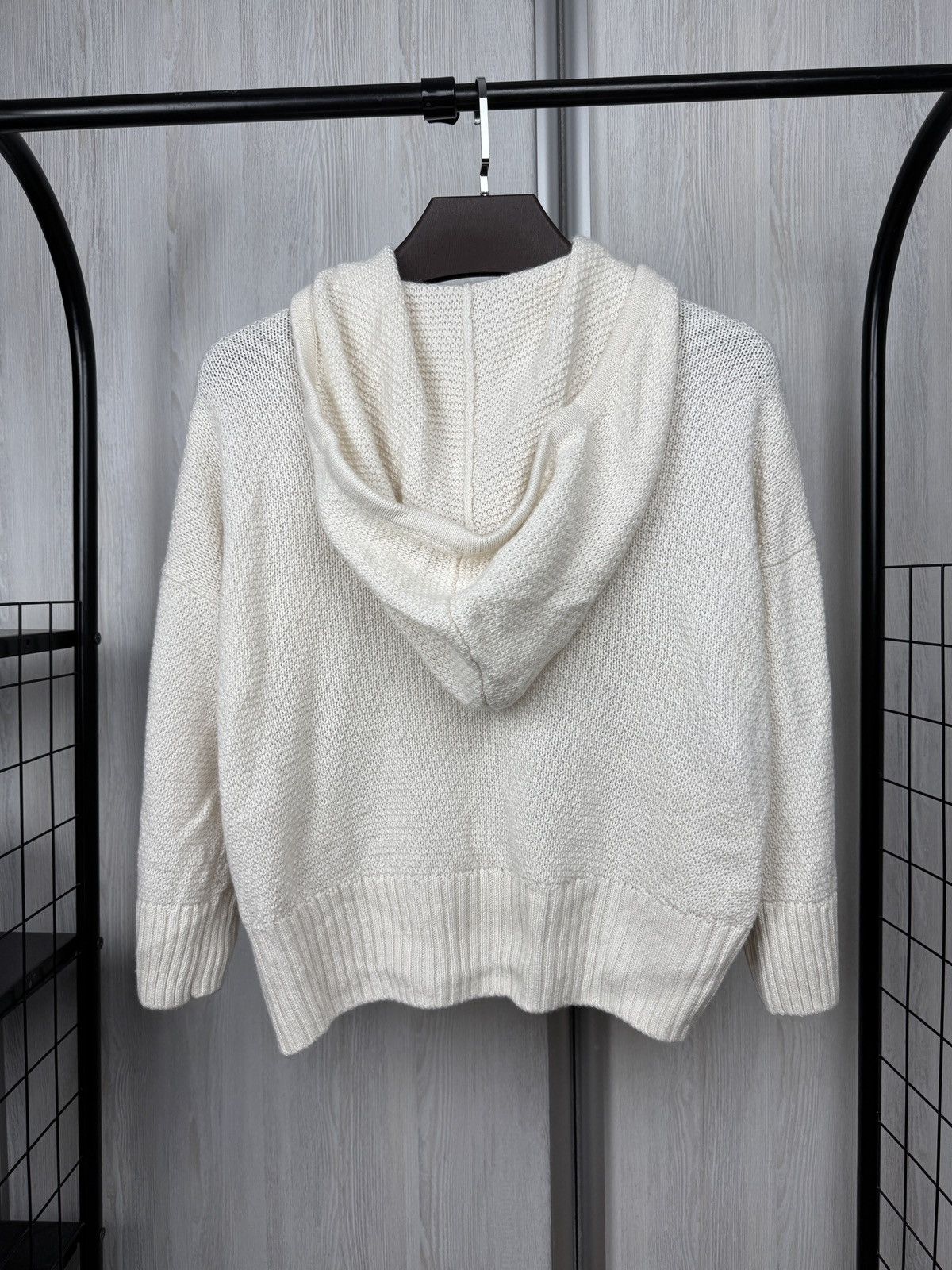 Designer herzen's angelegenheit wool cashmere oversize knitted hoodie Size XS / US 0-2 / IT 36-38 - 7 Thumbnail
