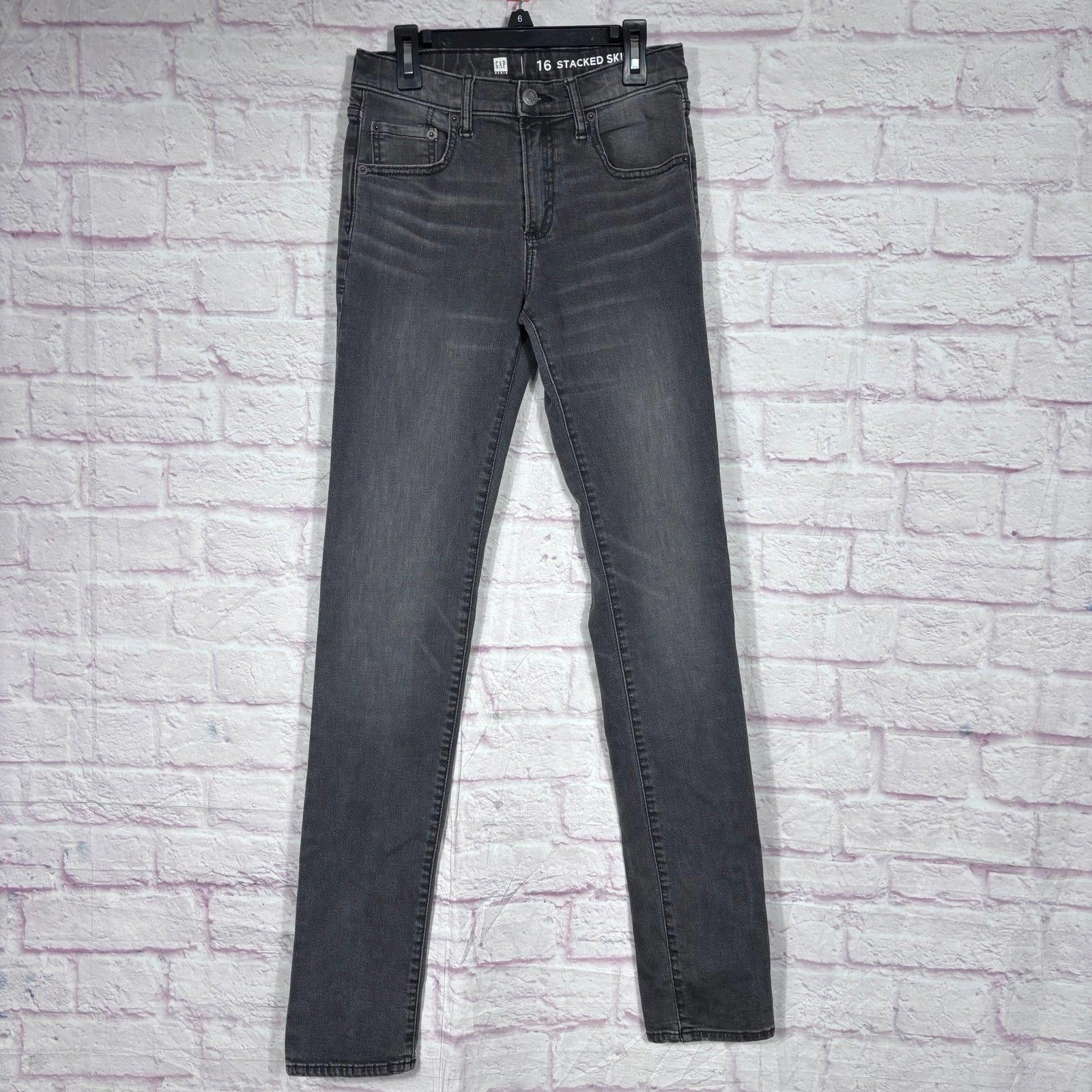 Gap Gap Denim Boys 16 Stacked Skinny Jeans Size US 26 / EU 42 - 1 Thumbnail