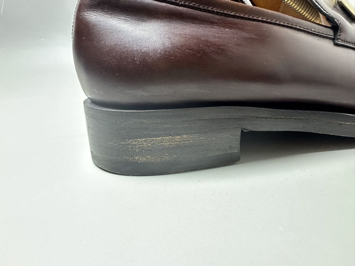 Gucci VINTAGE GUCCI - BROWN LEATHER FORMAL SHOES Size US 10.5 / EU 43-44 - 7 Thumbnail