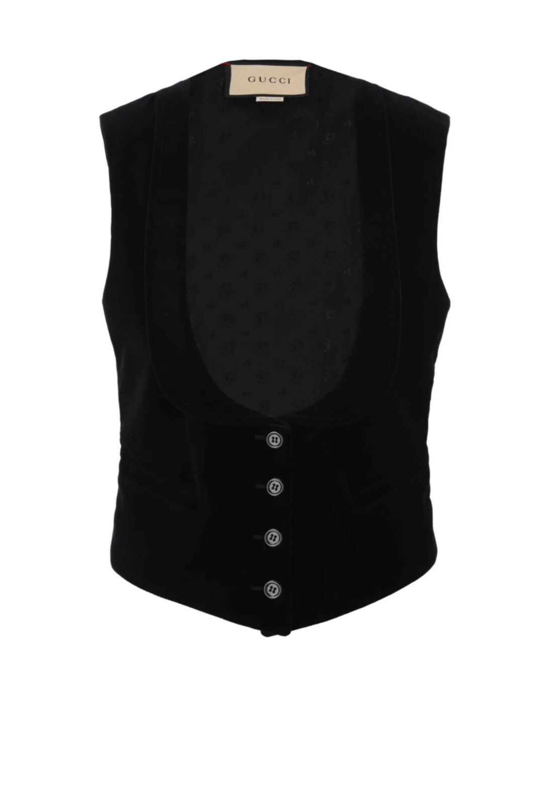 Gucci GUCCI Velvet Vest Size XS / US 0-2 / IT 36-38 - 1 Thumbnail